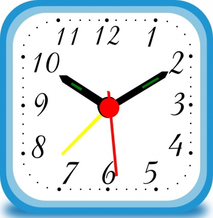 416x425 Clock Alarm Clip Art Clipart Panda