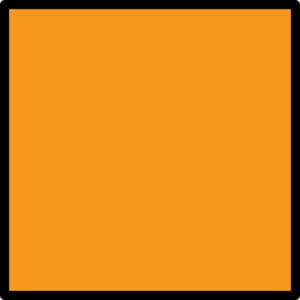 300x300 Orange Square Clip Art