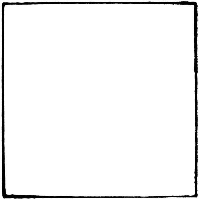 697x700 Square Outline Clipart