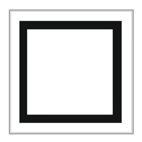 465x465 Squares Clipart Black And White