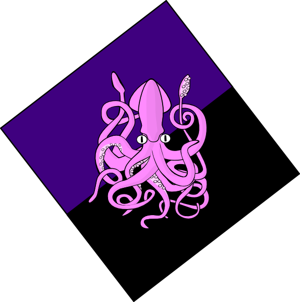 594x598 Giant Squid Clip Art