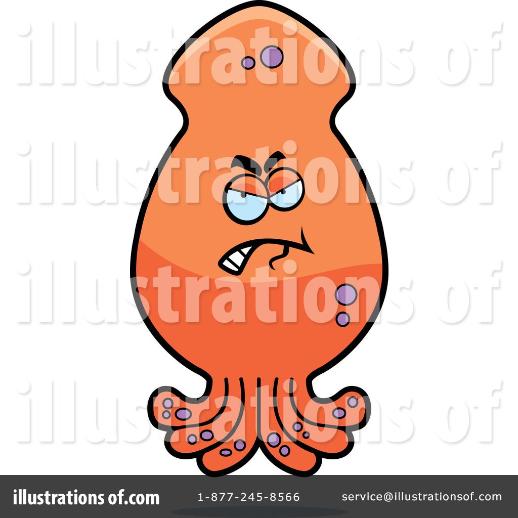 1024x1024 Squid Clipart