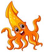 143x170 Squid Leg Clip Art