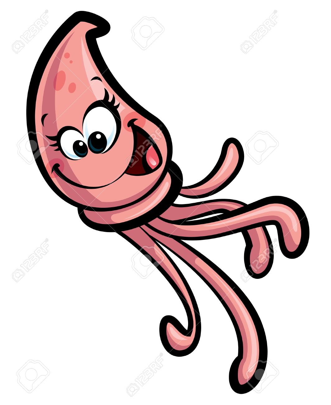 1063x1300 Best Squid Clipart