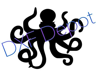 340x270 Octopus Silhouette Etsy