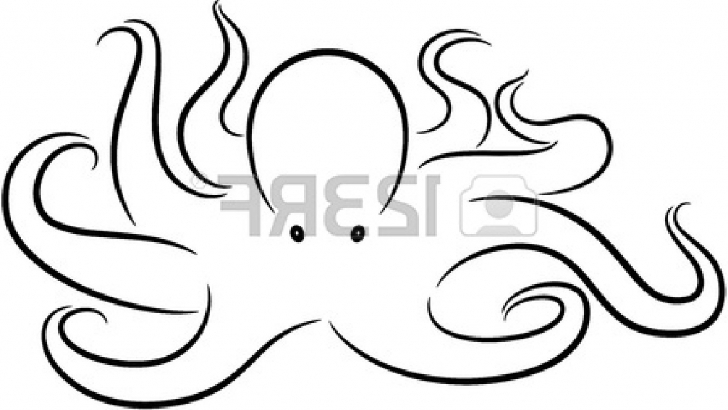 1024x577 Simple Octopus Drawing Simple Octopus Silhouette Clipart Panda