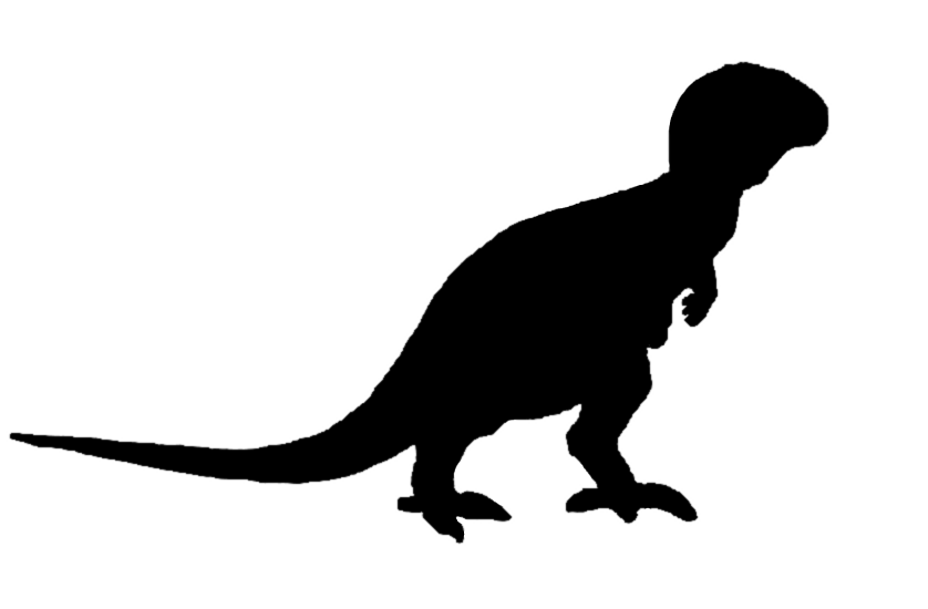 838x550 Tyrannosaurus Rex Clipart Silhouette