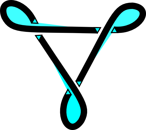 600x534 Squiggly Triangle2 Clip Art