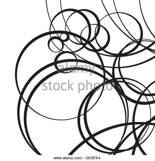 520x540 Squiggly Wiggly Lines Intersecting Squiggle Stock Photos