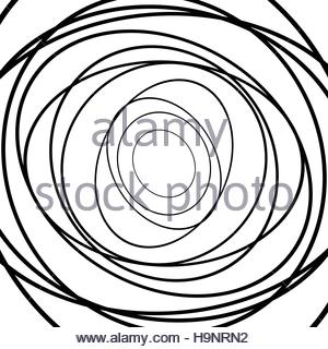 300x320 Squiggle, Squiggly Circles, Ovals, Lines. Spiral Made Of Random
