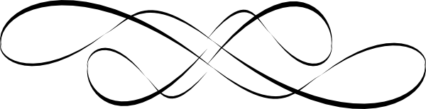 600x154 Squiggly Lines Clipart