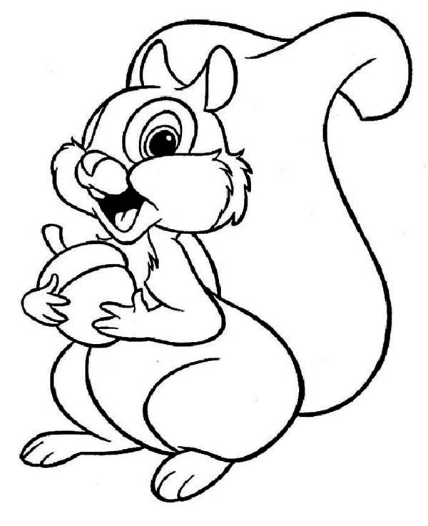 600x737 Acorn Clipart Cute Squirrel