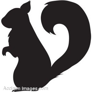 300x300 Squirrel Silhouette Clipart Free Clip Art Images Squirrels