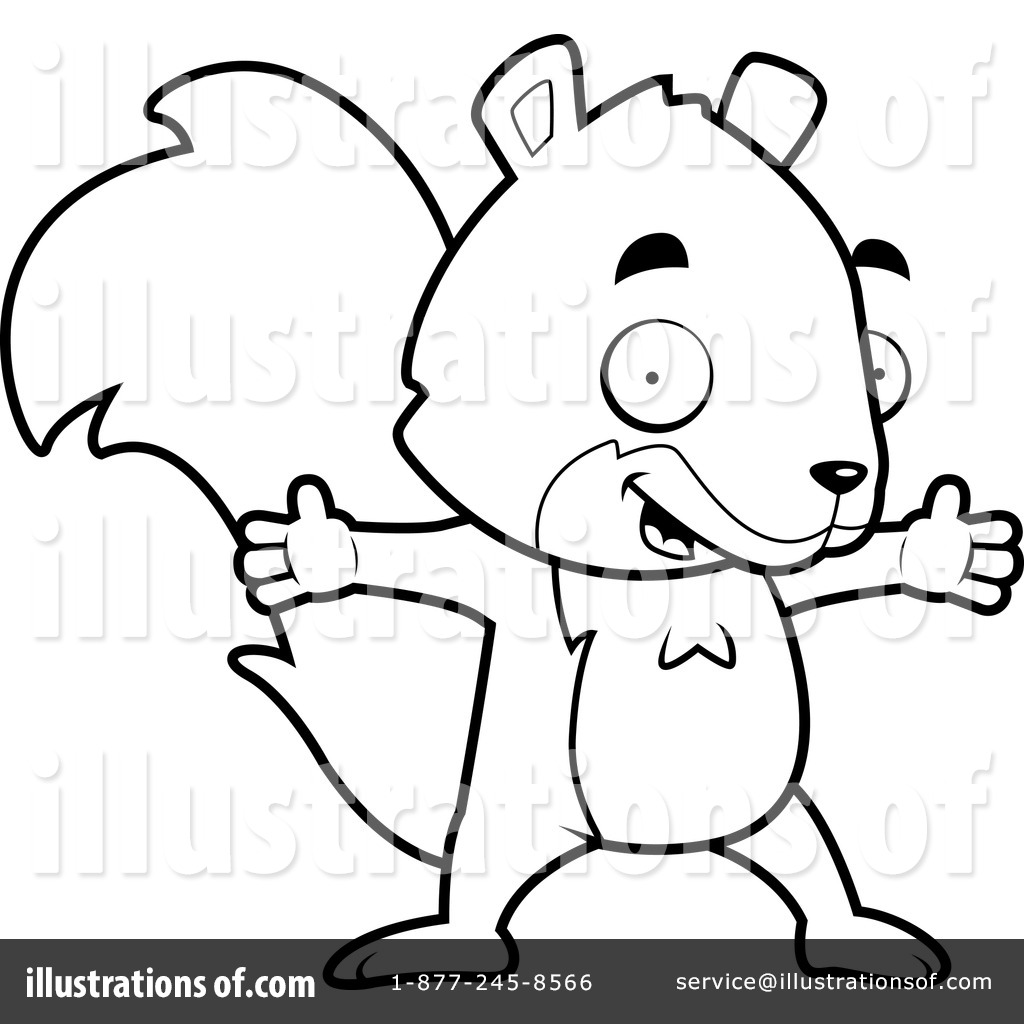 1024x1024 Squirrel Clipart