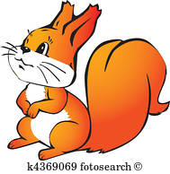 189x194 Red Squirrel Clip Art Eps Images. 570 Red Squirrel Clipart Vector