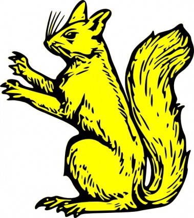 379x425 Squirrel Clip Art Download