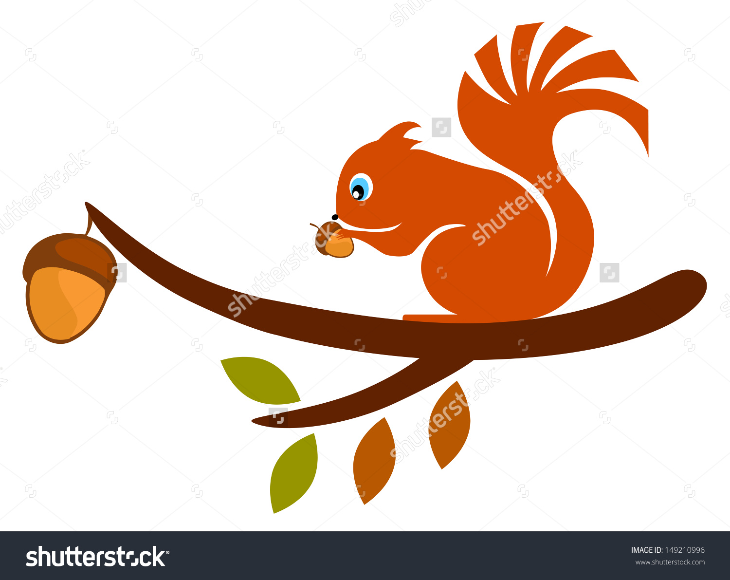 1500x1191 Squirrel In Tree Clipart