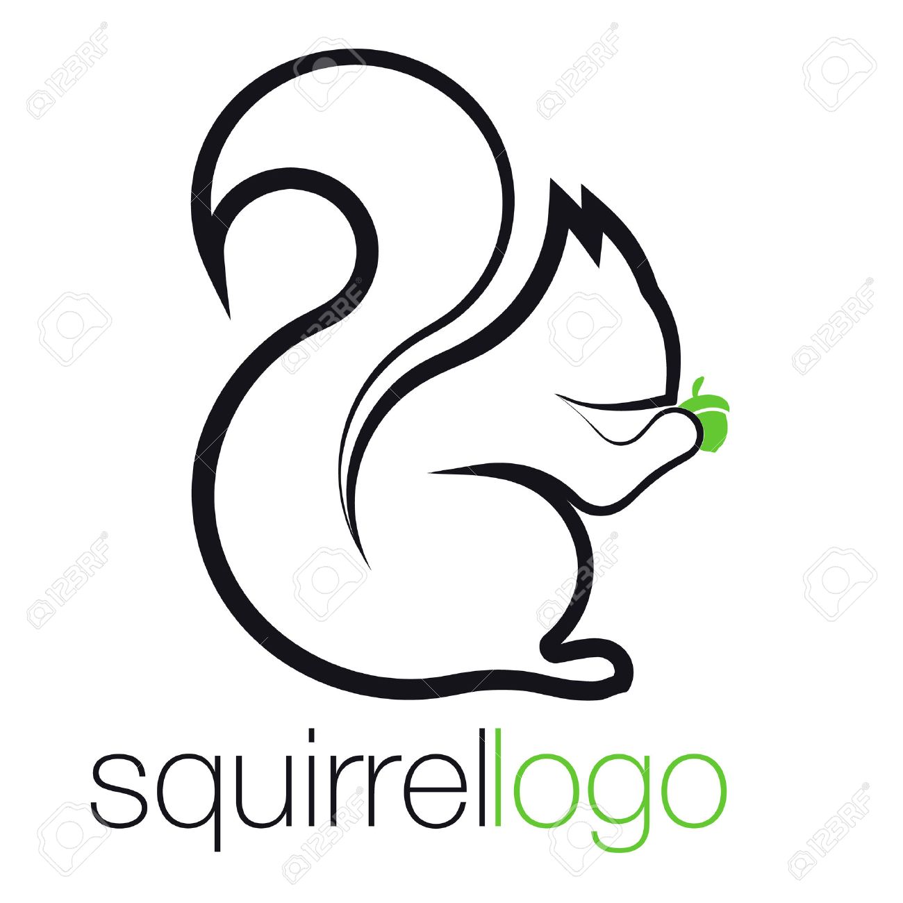 1300x1300 Squirrel Drawing Outline How To Draw A Squirrel Drawingforall