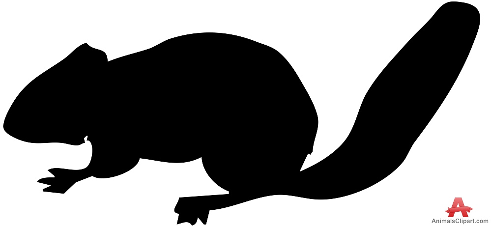 999x460 Squirrel Silhouette Free Clipart Design Download