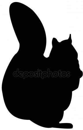 288x450 Squirrel Silhouette Stock Vectors, Royalty Free Squirrel