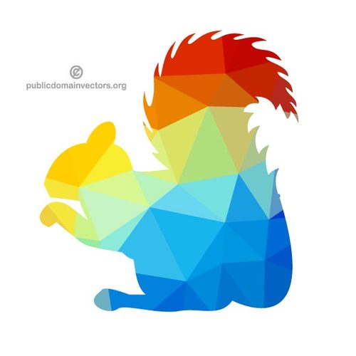 500x500 Squirrel Silhouette Clipart Public Domain Vectors