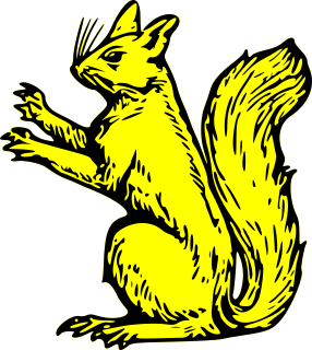 286x320 Free Heraldic Squirrel Clipart, 1 Page Of Public Domain Clip Art