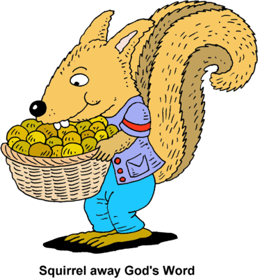 371x400 Image Squirrel Holding A Basket Of Nuts