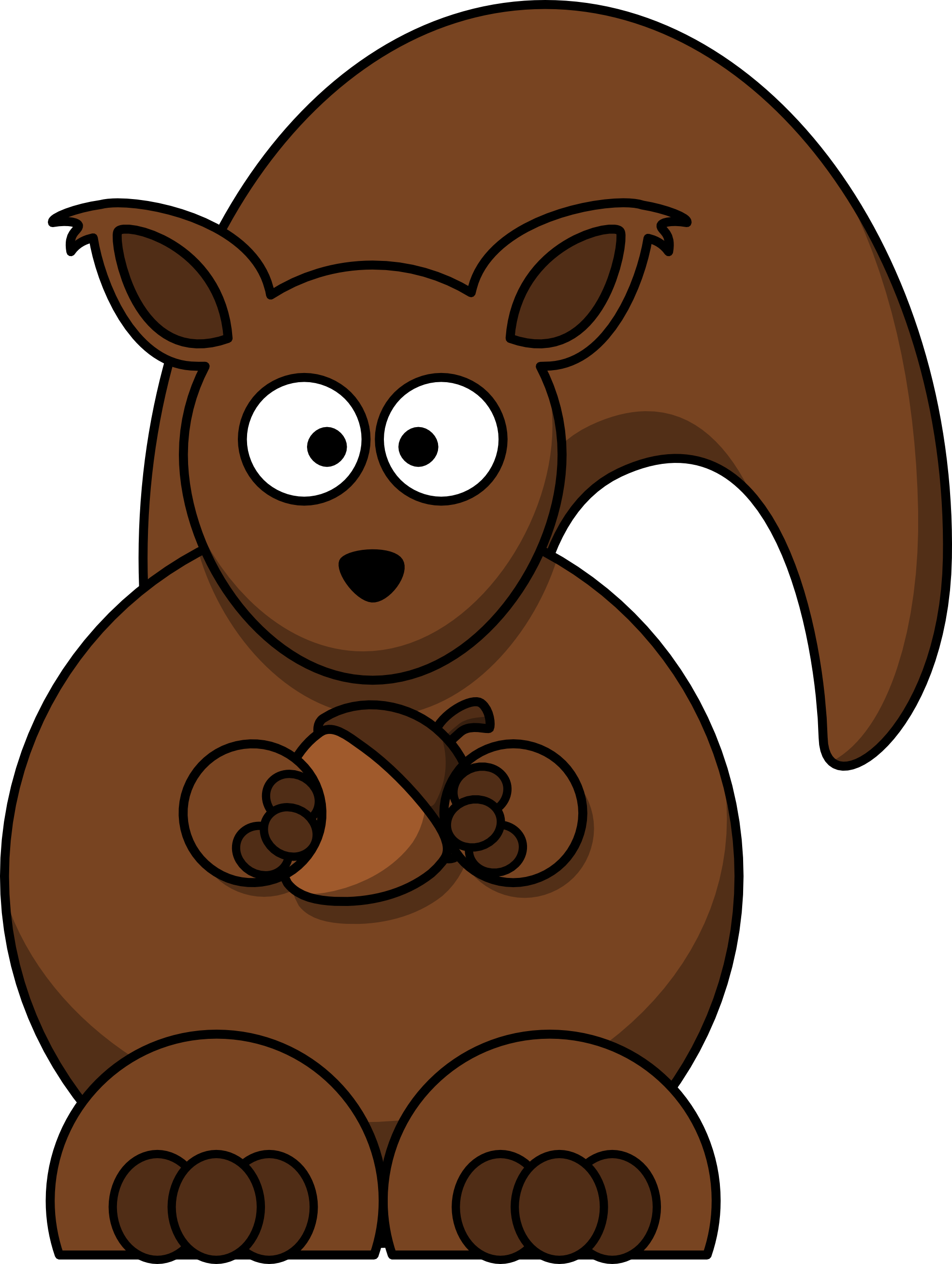 1969x2616 Squirrel Clipart