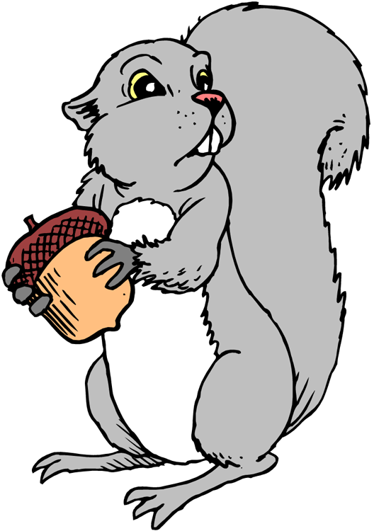 528x750 Squirrel Black And White Squirrel Clipart 3