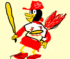 300x250 Mascot For St. Louis Cardinals)