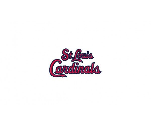 600x500 Louis Cardinals Logos Package Machine Embroidery Design + 1 Free