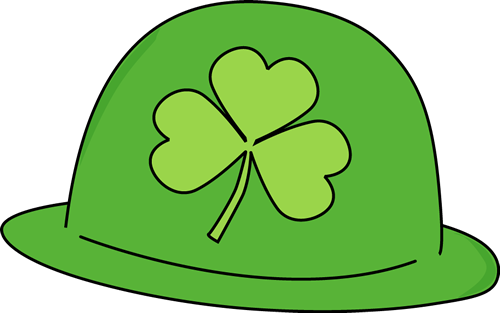 500x313 Saint Patrick's Day Hat Clip Art
