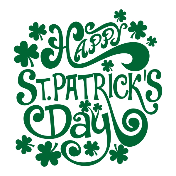 600x600 St. Patrick's Day Svg Cuttable Design