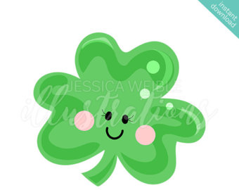 340x270 Shamrock Clipart Etsy