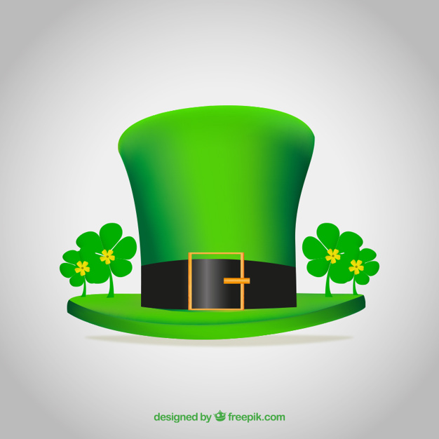 626x626 Green Hat For St Patricks Day Vector Free Download