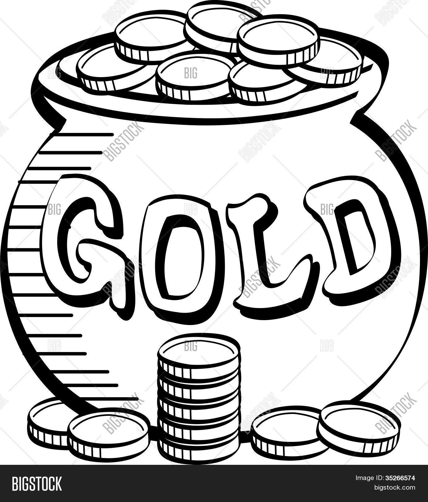 1382x1620 St. Patrick's Day Pot Gold Clip Vector Amp Photo Bigstock