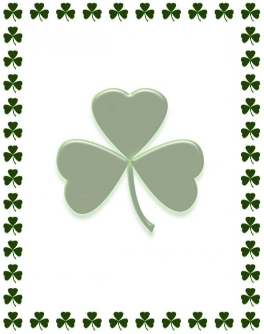 520x658 Free St. Patrick's Day Shamrocks Clip Art Images Hubpages
