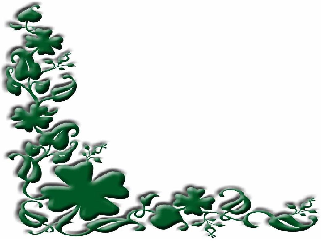 1042x782 Other Shamrock Garden Irish St Patricks Day Clovers Green