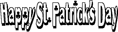 490x133 Free St Patricks Day Clipart Black And White