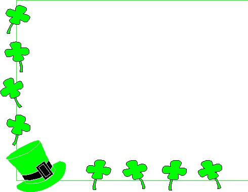 490x380 St Patrick Clip Art Borders