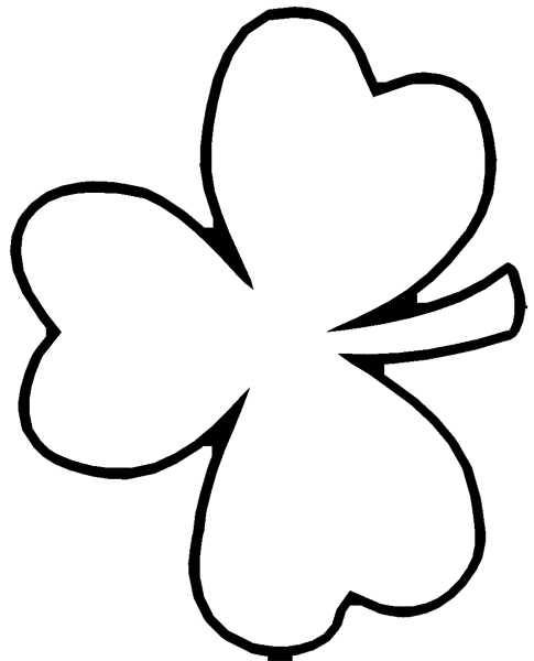 485x600 Shamrock Clipart And Crafts