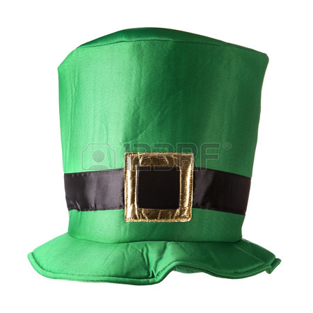 450x450 Green St. Patrick's Day Hat Isolated On White Background Stock