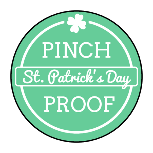 500x500 St. Patrick's Day Label Templates
