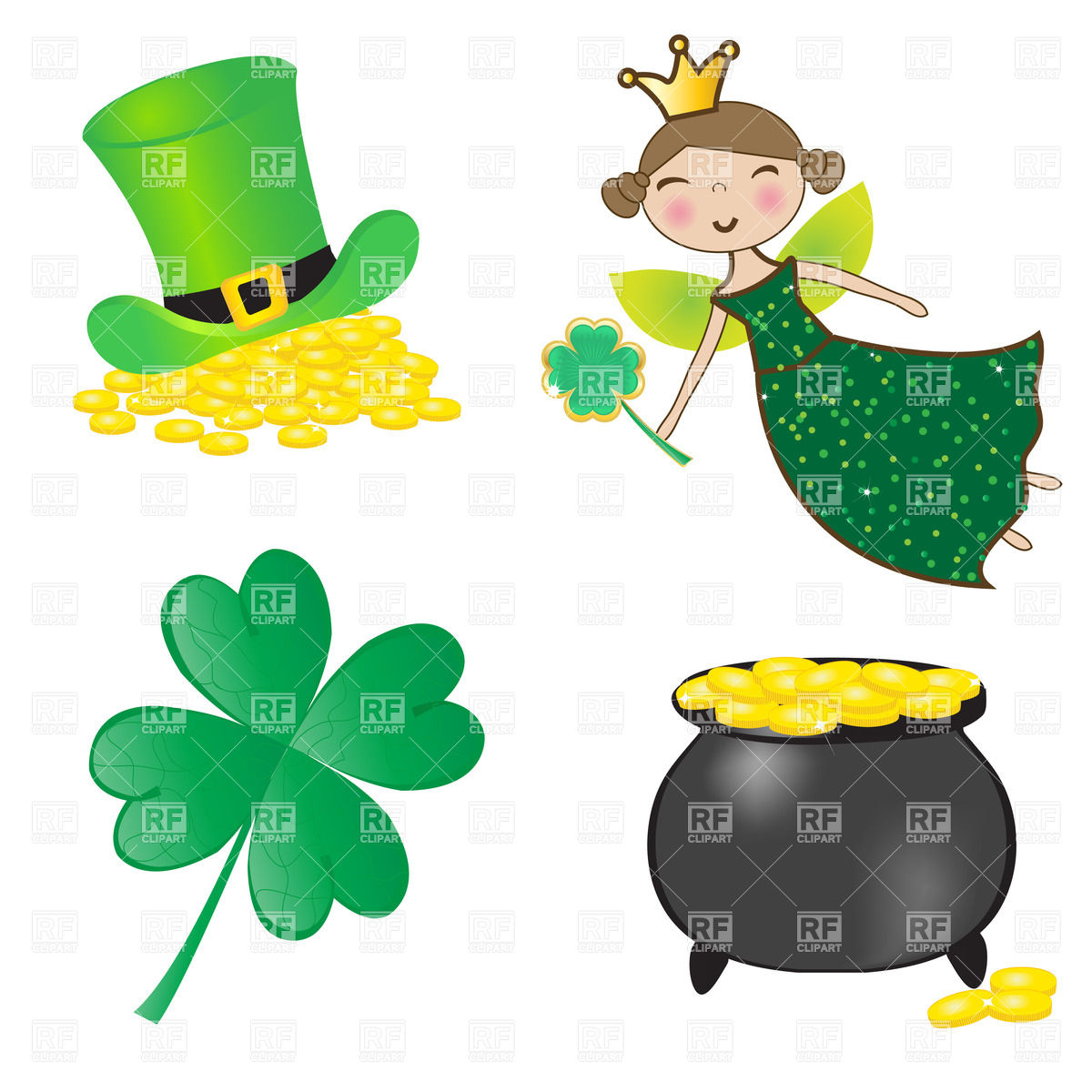 1200x1200 St. Patrick's Day Symbols