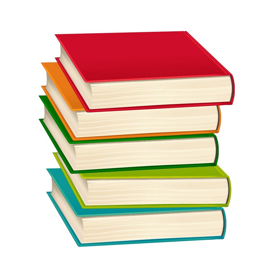 850x846 How To Draw A Stack Of Books And An E Book Reader In Adobe Illustrator
