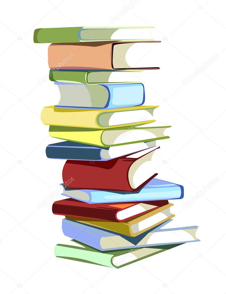 785x1023 Stack Of Books Vector Thewealthbuilding