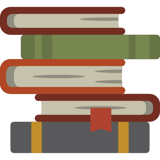 512x512 Book, Stacked, Stack, Science Icons, Tool, Books, Library