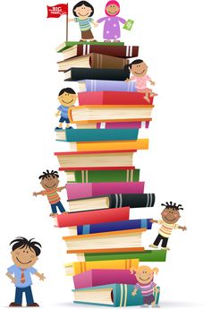 Stack Of Childrens Books | Free download on ClipArtMag