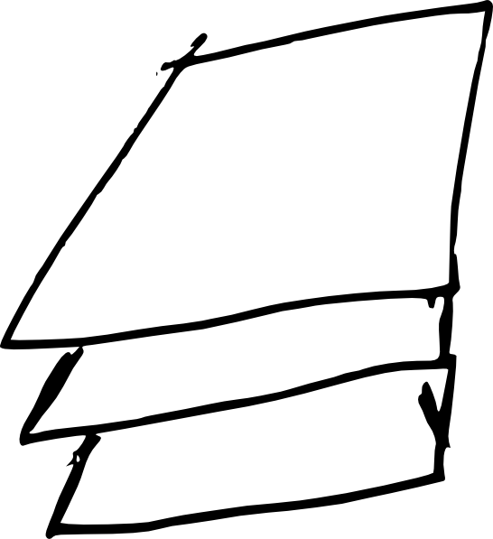 546x597 Letter Stack Clip Art