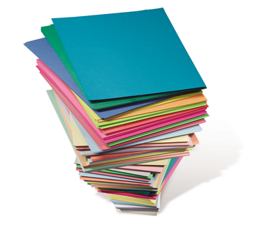 388x323 Stack Of Colored Paper Clipart Panda